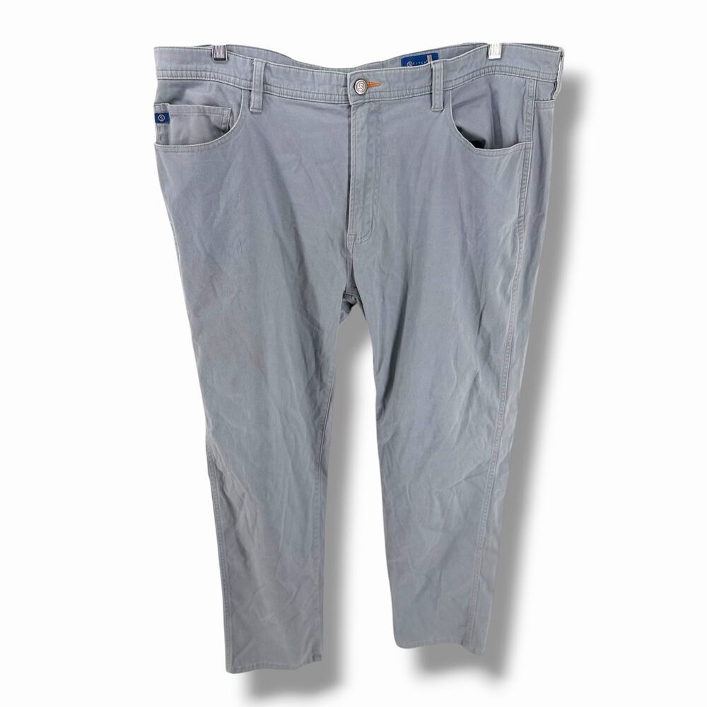 Stitch Golf Sterling 5-Pocket Pant Mens 40x30 Oyster Beige Cotton Tencel Stretch
